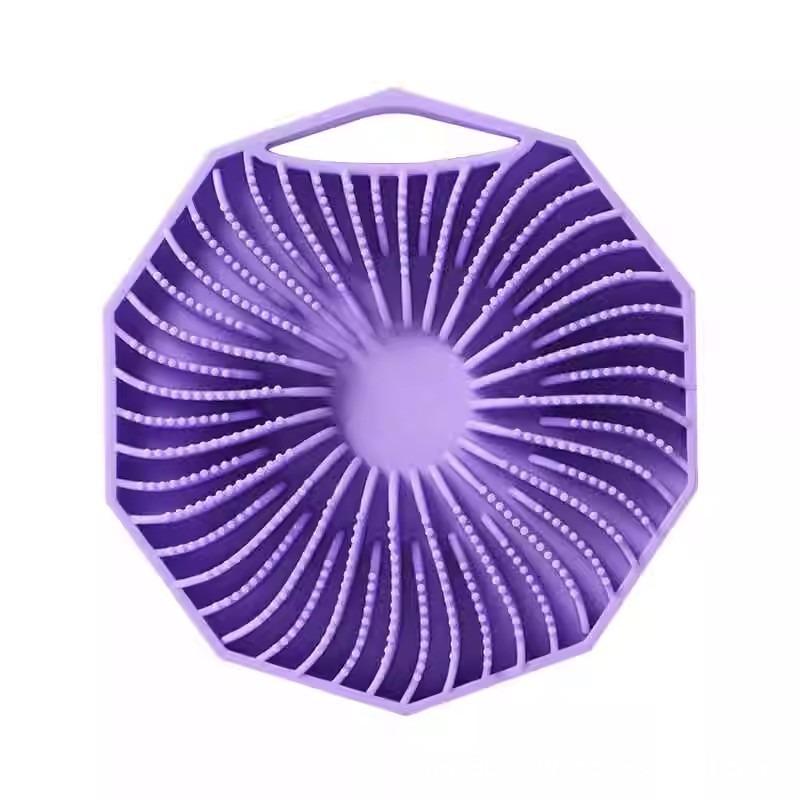 Silicone Bath Sponge Scrubber for Scrubbing Dirt and Dust, Soft Bristle Bath Brush for Scrubbing The Back, Bathing Gloves
