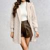 Women's Long Sleeve Hooded Jacket Loose Fit Casual Winter Coat