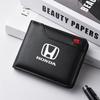 Car Driving Document ID Card Men's Short Wallet For Honda CBR 125R 954 600 650F 650R 1100XX 1000F CBR 600RR 1000RR EB1