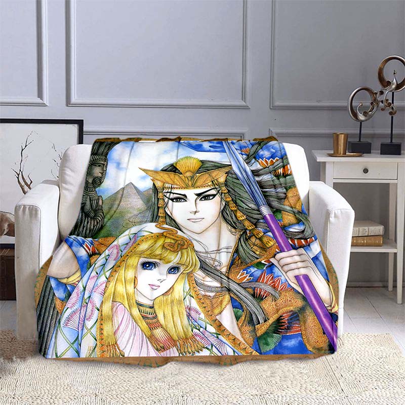 Daughter of the Nile Flannel Blanket, Perfect for Autumn Warmth, Suitable for Children and Adults, Home Décor, Shaw