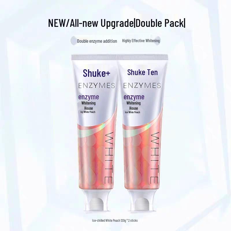 Shuke Icy Peach Whitening Enzyme Toothpaste