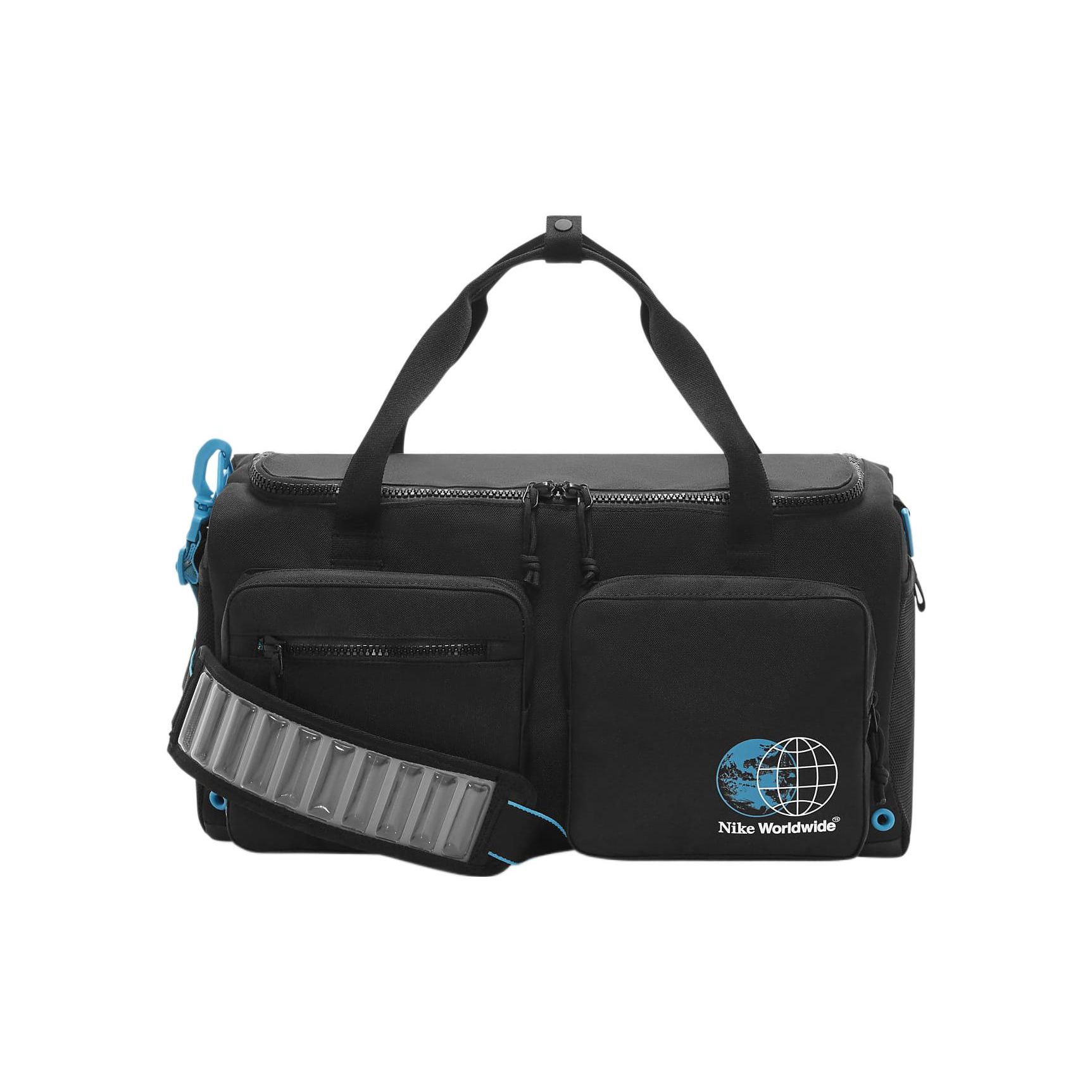 Nike Utility Sports Casual Tote Shoulder Crossbody Gym Bag Unisex bags Black DR6109-010 Black