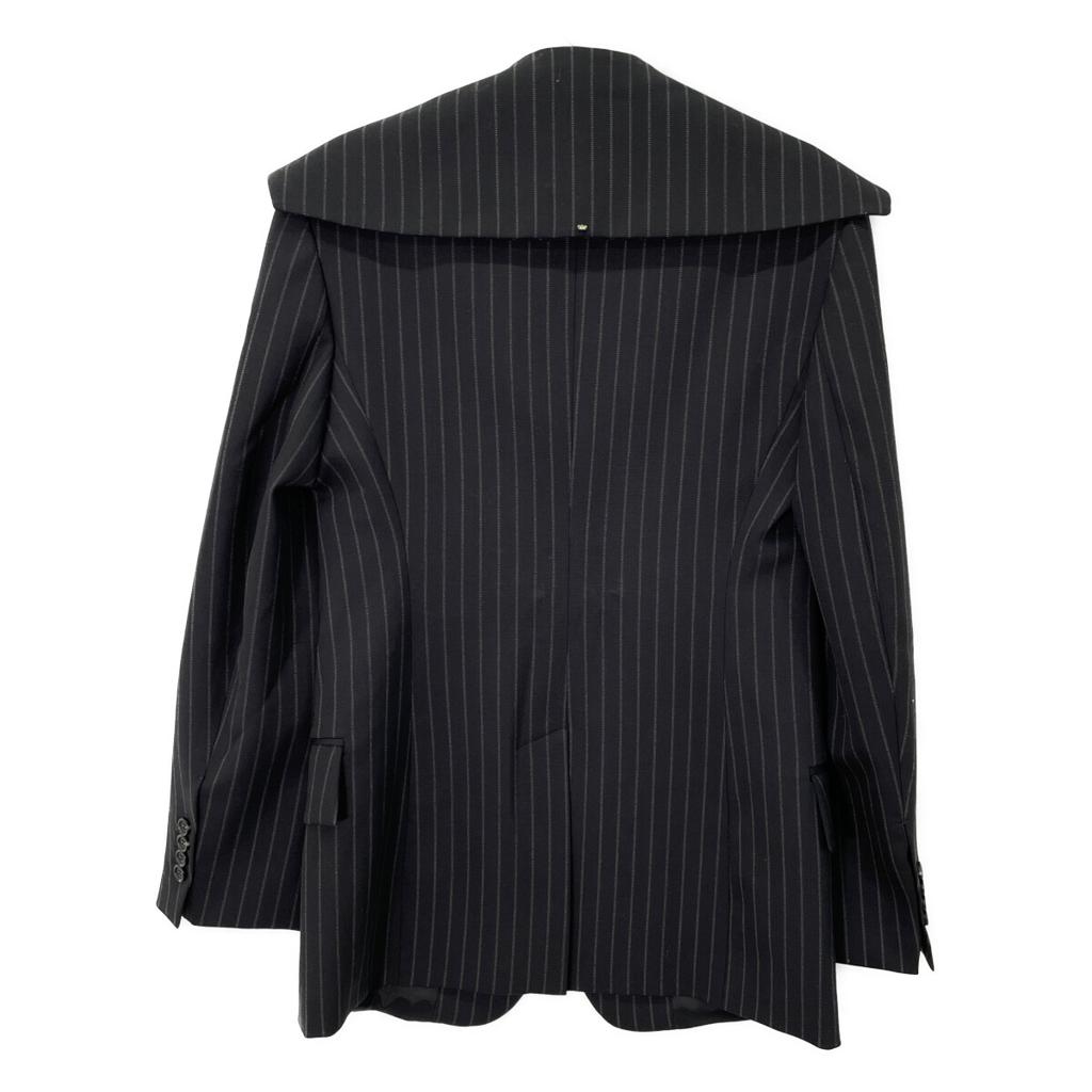 Sportmax 204602296 Black Sailor Collar Tailored Jacket Jacket 42 blackUsed