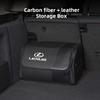 For Lexus F SPORT IS250 IS200 CT200h GS300 LS430 RX450h Key Chain Car Trunk Organizer Box Foldable Storage Bag Tidying Tools