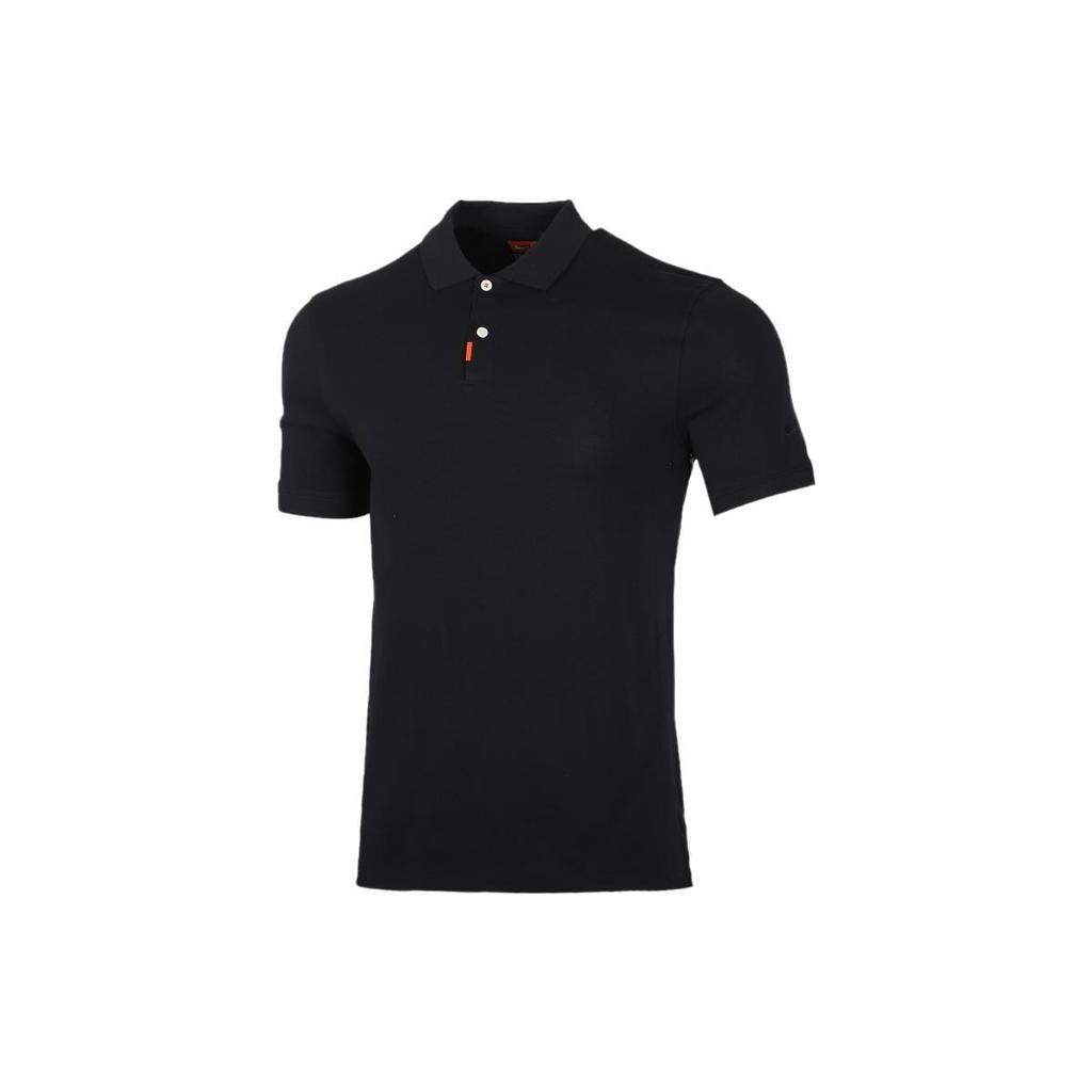 Nike Polo Shirts Men's Black Polo Collar Moderate Other BV0481-010