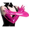 Sexy Patent Leather Gloves Glued Tight Long Sexy Queen Seduction Coated Sexy Underwear D Pole Dance Bright
