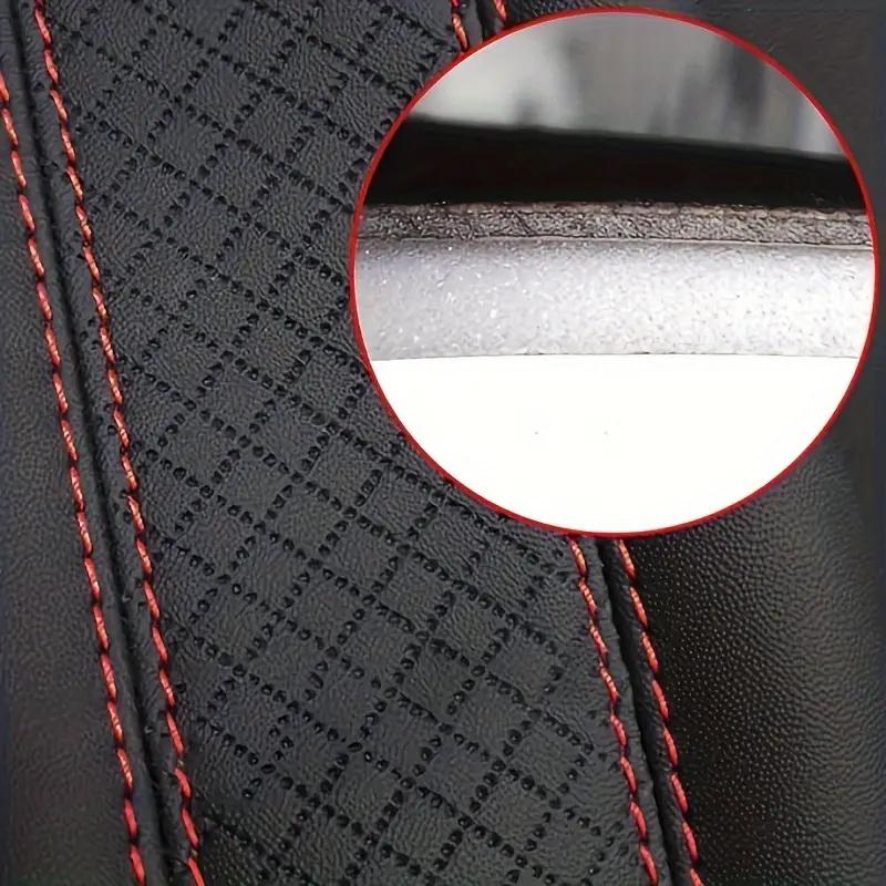 Leather Embossed Three-dimensional Car Seat Belt Shoulder Cover Seat Belt Cover Car Anti-tightening Decompression