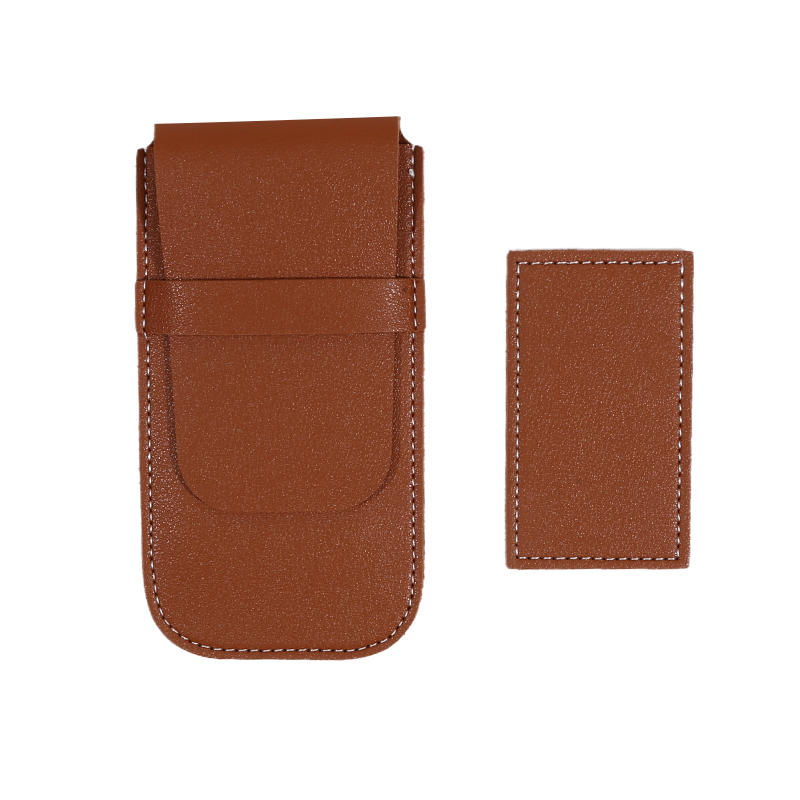 Simple Leather Watch Storage Bag Fashionable Watch Anti-scratch Carrying Case Travel Watch Bag for Women Men