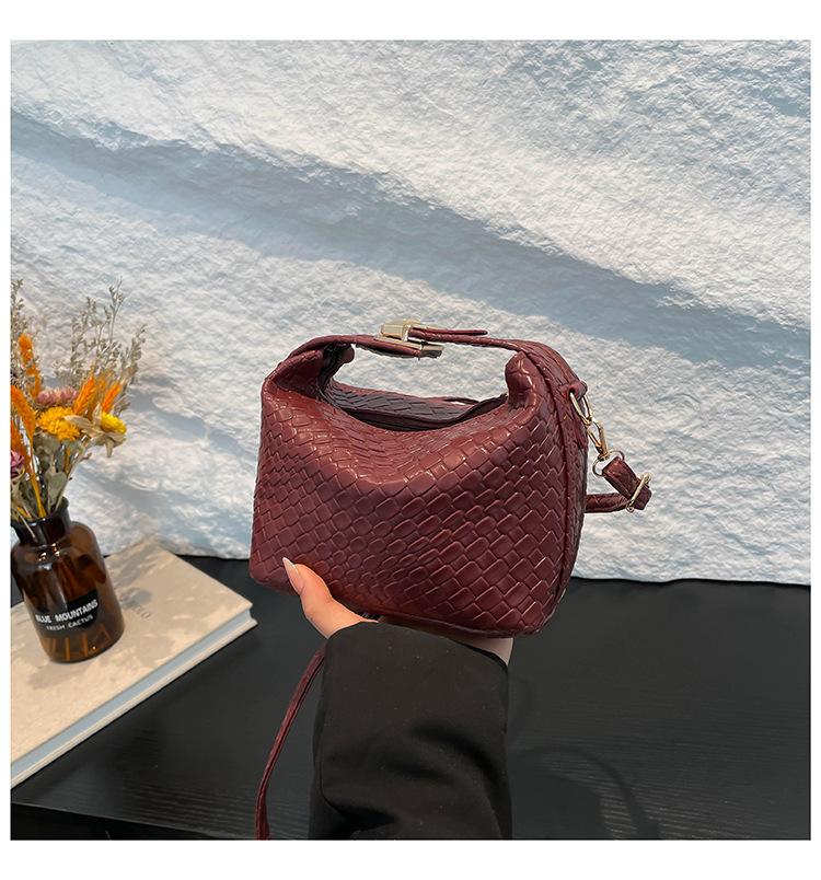 Französische High-End-Nischen-Bucket-Bag für Damen 2025 neue Mode Ein-Schulter-Umhängetasche Handtasche Bento-Tasche