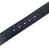 Pristine Salvatore Ferragamo Belt Double Gancini Reversible Navy Leather Mens Used