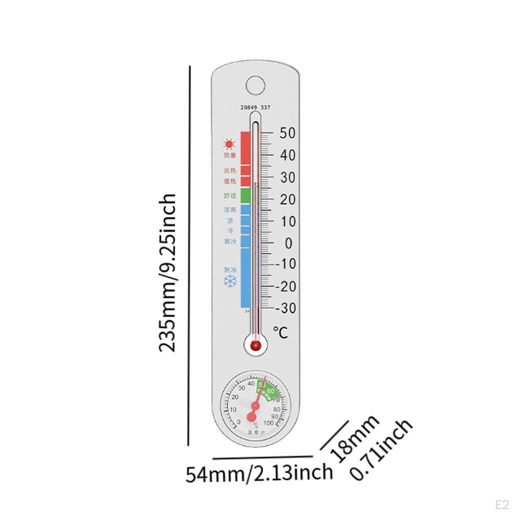 Climate Measurement Tool for Home Nursery Kitchen with Temperature And Humidity Gauge