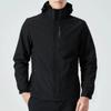 Men's High-Performance Waterproof & Windproof Jacket - Breathable, Lightweight Raincoat with Detachable Hood for Hiking, Climbing & Outdoor Activities