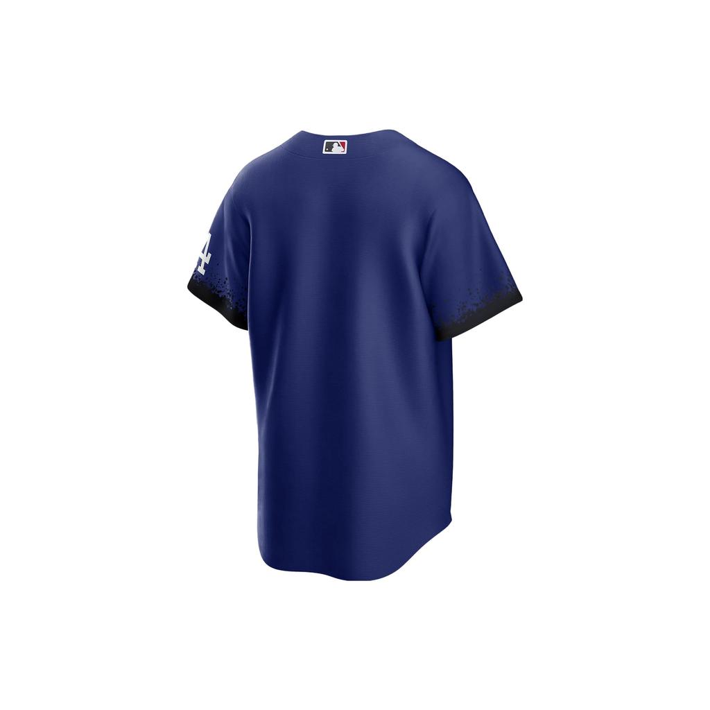 Nike T Shirts Men's Blue V neck Moderate Straight Fit T770LDCCLD-KMG