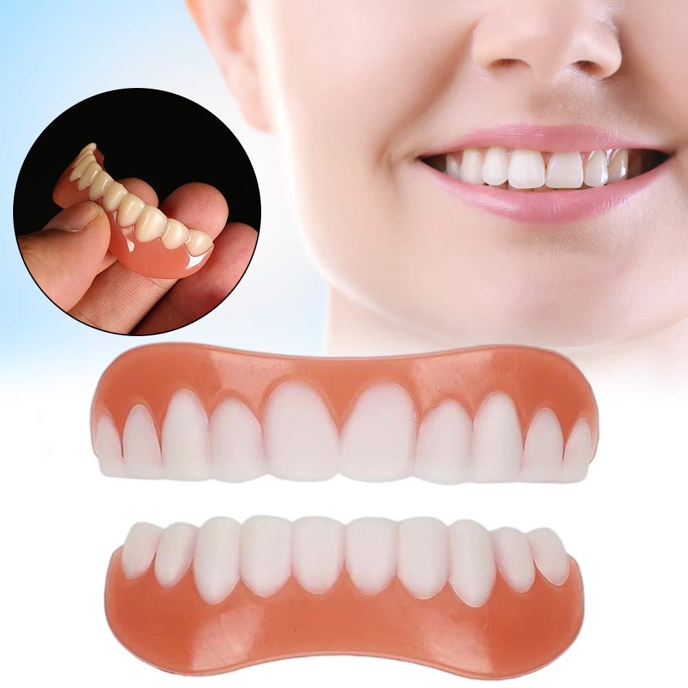 New Denture Silicone Kit Denture Silicone Liners Soft Denture Kit Soft Denture Kit Teeth Upper And Lower Set Easy Use Braces