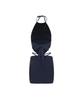 VIKINI VENDER Louis Scarf Halterneck Bikini Skirt Set 3Pcs - Navy
