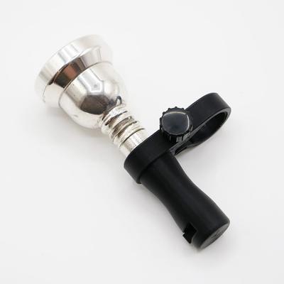 Brass Buzzdog Mouthpiece for Trombone Practice for Buzzing Practice Basic Brass BRASS DESIGN (F-Type) (Large Bore) [New 2025] Tool, Warm-Up, Practice,