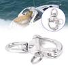 316 Stainless Steel Swivel Bail Snap Shackle Hook Marine Boat Architectural