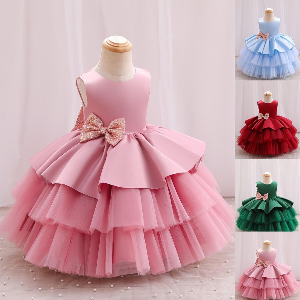 Girls Princess Gown Performance