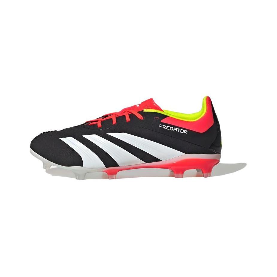 

New adidas Predator 24 Elite FG Core Black Cloud White Solar Red GS IG7746 35.5