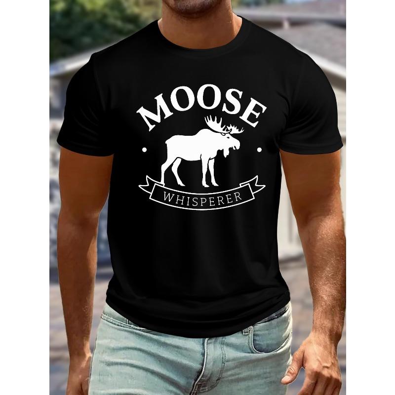 

Мужская футболка с графическим принтом большого размера Big & Tall - Летняя футболка с коротким рукавом, Повседневный топ с круглым вырезом, Свободный крой, Крутая, Повседневная и Модная S чёрный