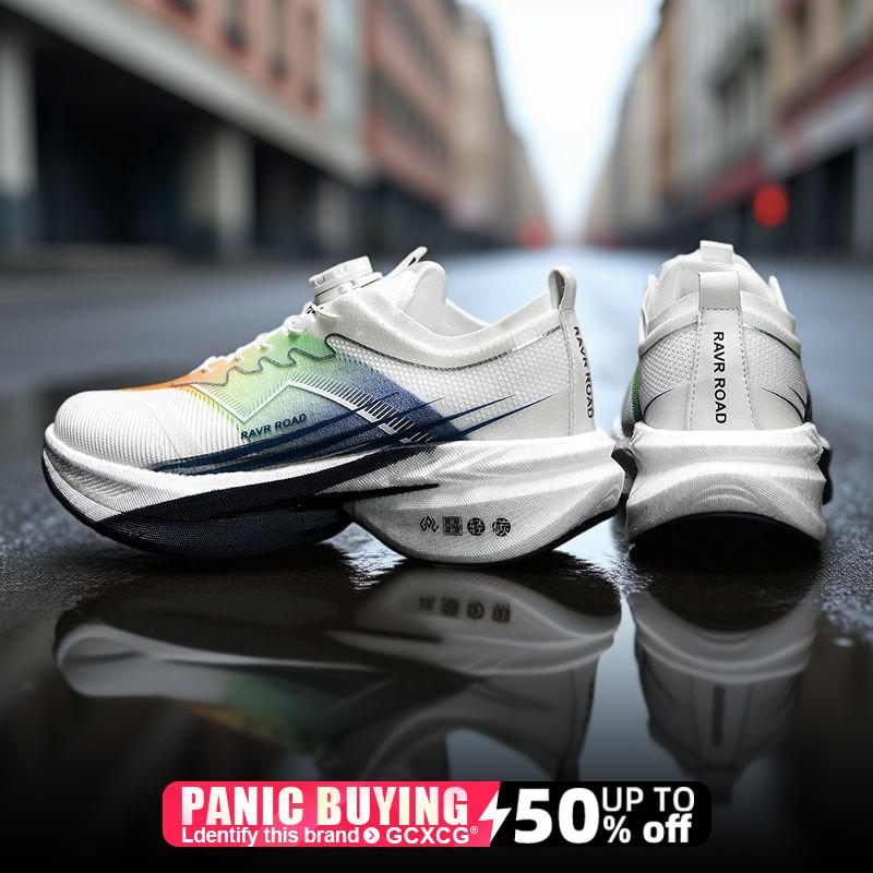 Running Shoes Speciality Air Cushion Marathon Men Sports Breathable Lightweight Women's Comfortable Athletic Nonskid Sneakers