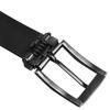 Wide Leather Belt PTN LTP-TEX-95-9579 Black