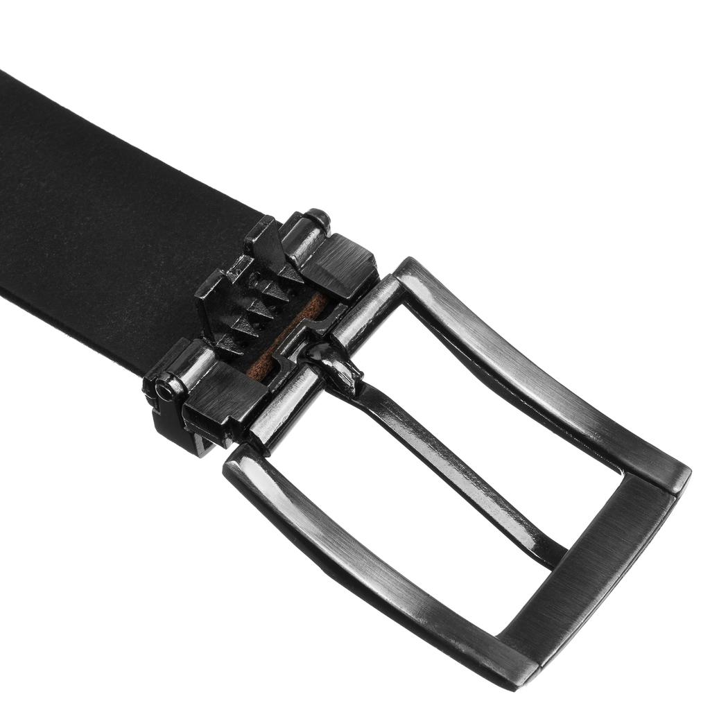 Wide Leather Belt PTN LTP-TEX-95-9579 Black