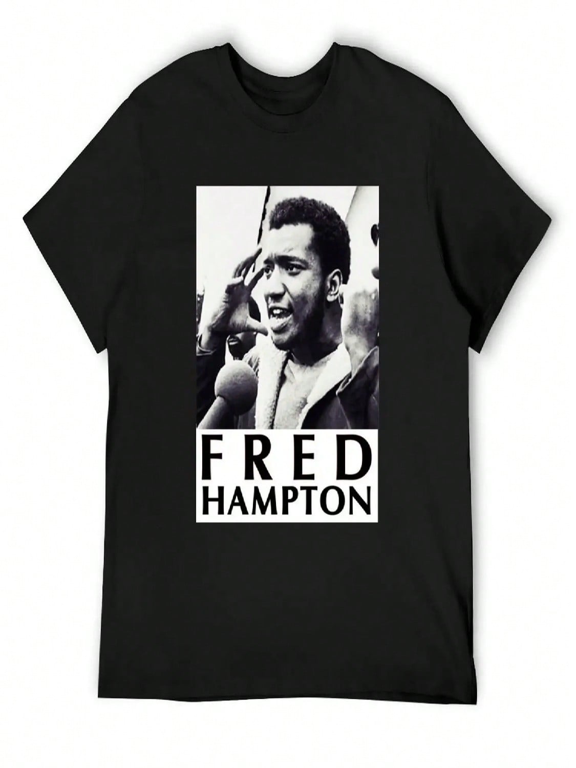 Fred Hampton T-Shirt Tshirts Personalised Tops Rapper Graphic Tees T Shirts For unisex Pack S разноцветный