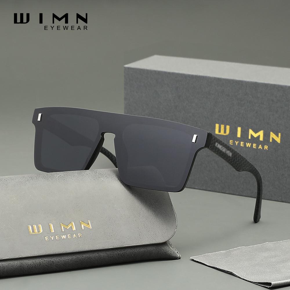 

WIMN Поляризованные солнцезащитные очки UV400 Защита для ежедневного ношения дымный черный
