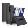 For Samsung Z Fold 7 Phone Case Magnetic Leather Cover Flip Stand Case Film Integrated Trendy Card Slot Protective Case