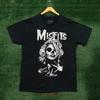 The Misfits Zombie Girl Punk Rock Band T-Shirt Größe L vintage gewaschen Herren atmungsaktiv Streetwear Designer-Kleidung dehnbar