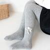 Children Cotton Tights Girls Cute Bowknot Pantyhose Kids Stocking Baby Girls Pantyhose Infant Knitted Tights