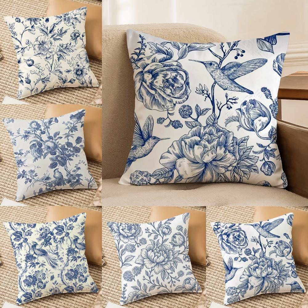 Bohemian Style Texture Cushion Cover Short plush Doublesided Print Square Throw Pillow Covers Sofa Home Cushion Decor