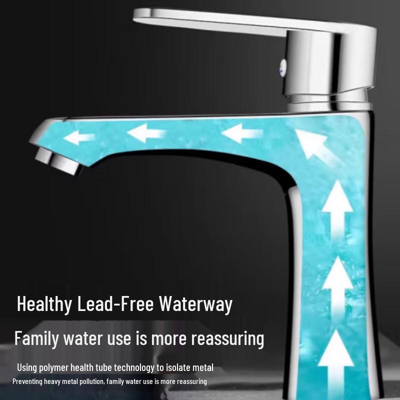 Hudian Jinggong Single Handle Basin Faucet