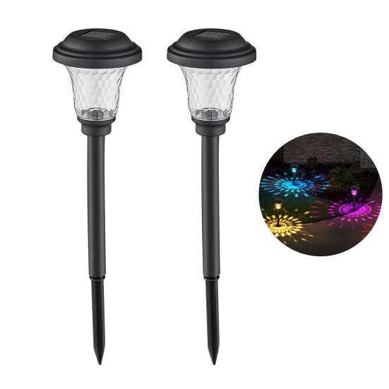 

2/4/6 шт. Солнечные садовые фонари IP44 Водонепроницаемые Автоматическое включение/выключение Энергоэффективные Сверхяркие светодиодные газонные фонари Фонари для дорожек 2pcs