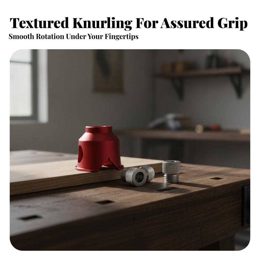 Woodworking Drilling Guide with Bushings Handheld Tool Universal for Workshop