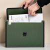 A4 Organ Bag Multi-layer Folder Large-capacity Portable Office Document Bags Desk Organizador Storage Data File Briefcase
