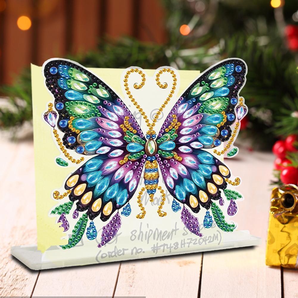 Acrylic Animals 5D DIY Diamond Art Paper Towel Storage Rack Decor Diamond Painting Desktop Napkin Rack Decoration for Beginner
