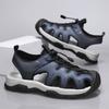 Summer Men Sandals Genuine Leather Mens Casual Shoes Outdoor Men Leather Sandals for Men Beach Shoes Roman mens Shoes