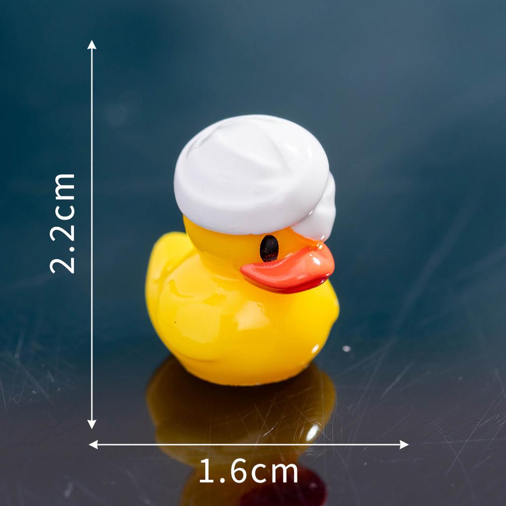 Cross-border new product creativity Halloween ghost duck devil pumpkin duck DIY ornament accessories micro-landscape ornament