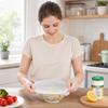 Silicone Food Wrap Covers Set of 4 - Reusable Sealing for Bowls, Refrigerator and Food Storage