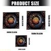 A1A2 Sun Moon Pattern Astrology Tablecloth Tarots Divinations Tablecloth Altars Cloth Divinations Board Game Accessory