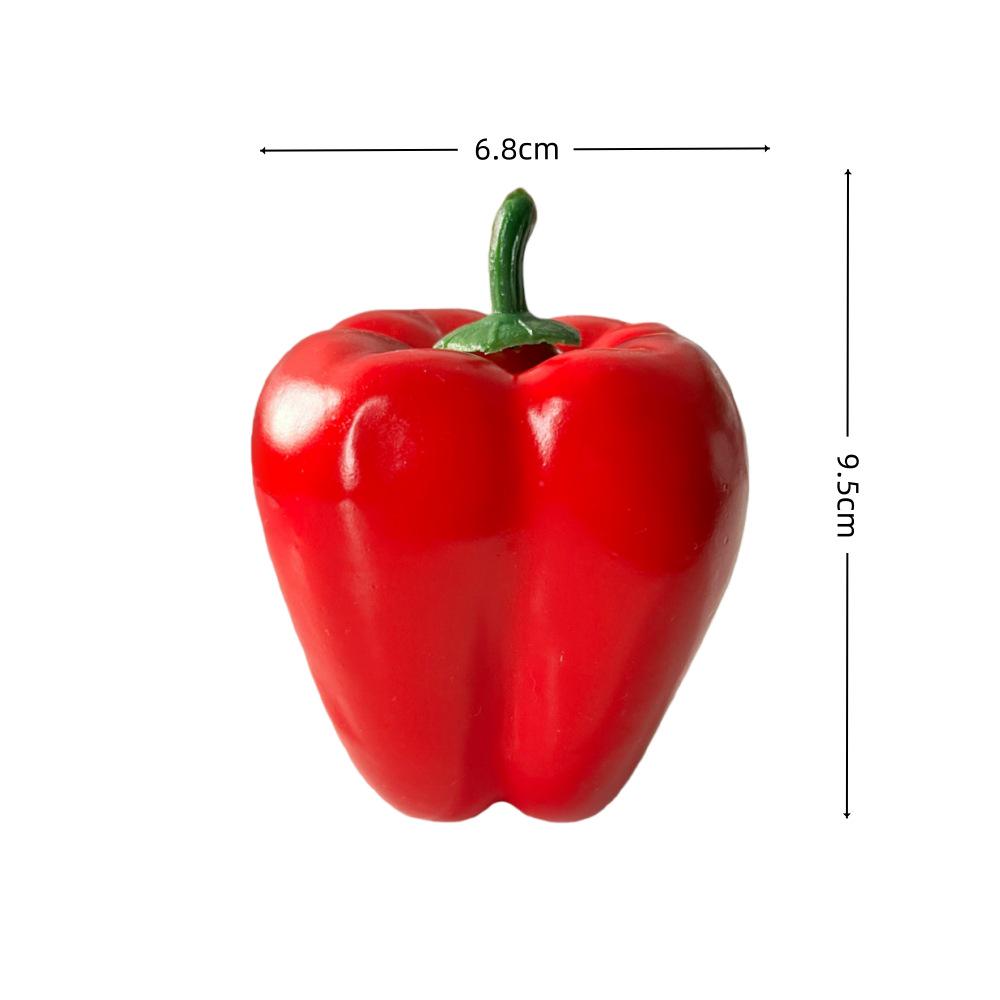 Realistické pěnové ovoce a zelenina Dekorace: Umělá dýně, chilli papričky, mrkve - rekvizity