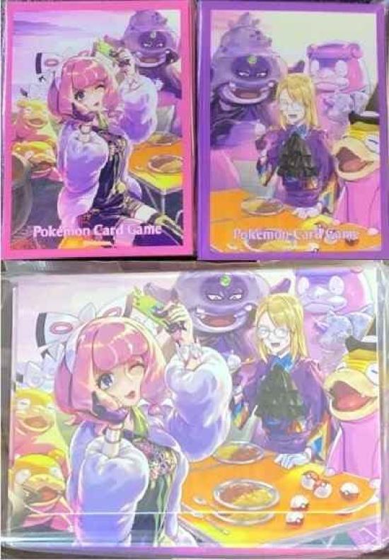 

Карточная игра Pokemon Clara & Savory Deck Case Deck Shield Set