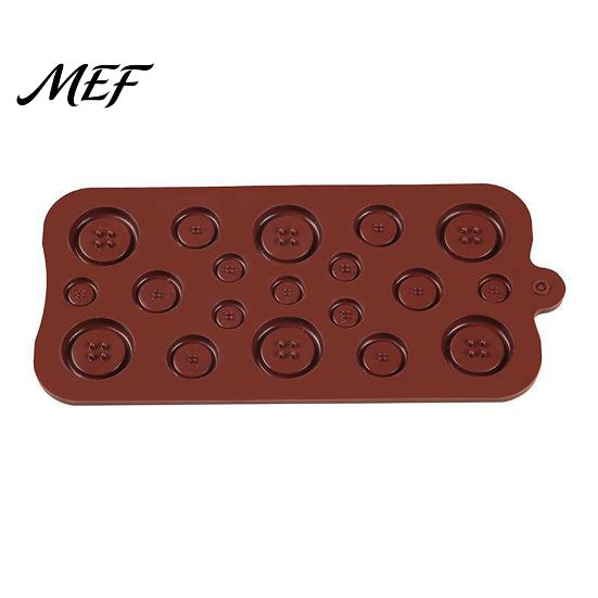 Chocolate Frosting Molds 19-Hole Silicone Button Molds, Three Sizes DIY Cake Decorating Tray, Birthday Party Supplies Flexible Easy