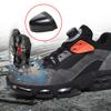 Men's and Women's Anti-shatter and Anti-penetration Safety Shoes, Breathable and Lightweight Steel Toe Safety Work Shoes