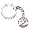 Metal Fittings Yoga Keychain Sport Theme Key Ring Souvenir 28mm