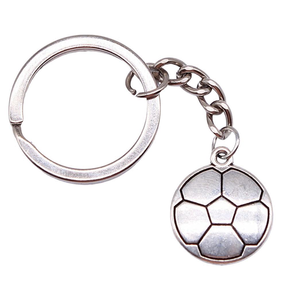 Metal Fittings Yoga Keychain Sport Theme Key Ring Souvenir 28mm