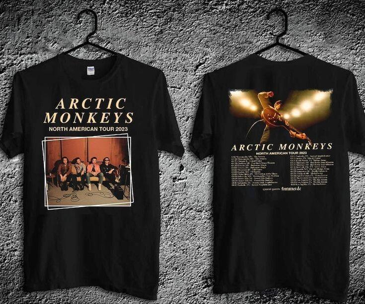 Arctic Monkey Tour 2023 Merch Arctic Music And Lover Monkeys LT519 XL
