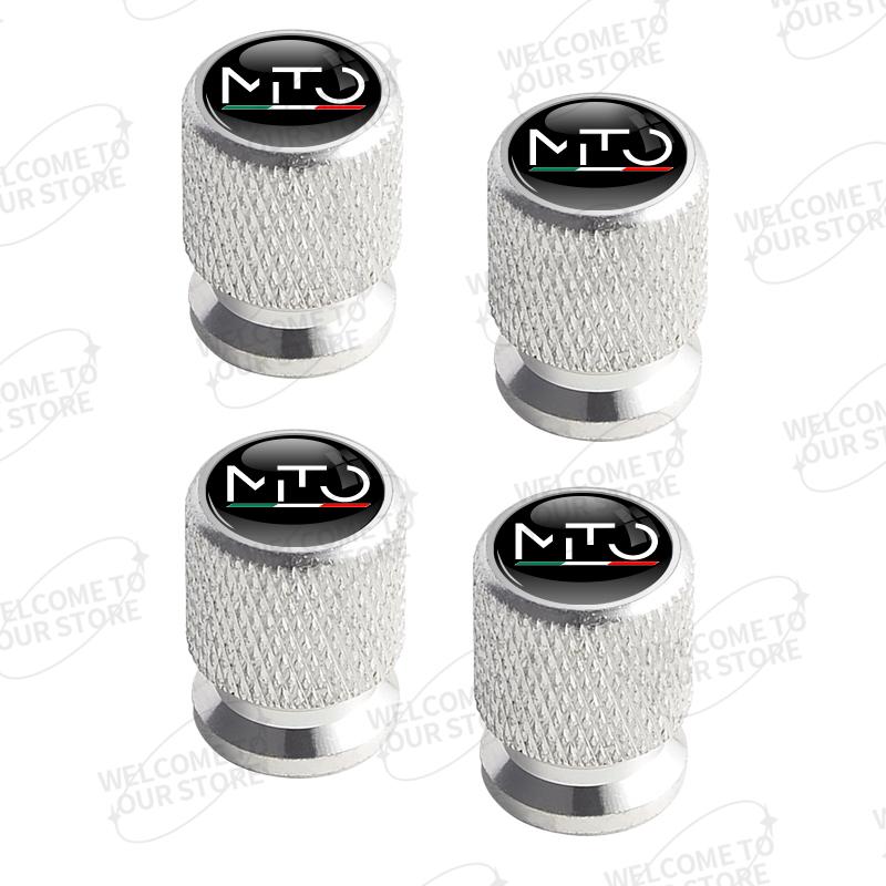 Aluminum For Alfa Romeo Giulia Mito Logo Giulietta Spider 159 166 4pcs Car Decor Wheel Tire Valve Caps Stem Cover Accessories zk8